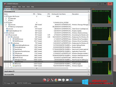 Screenshot Comodo Cleaning Essentials untuk Windows 8