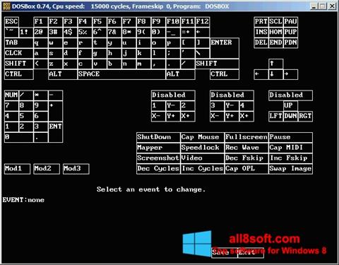 Screenshot DOSBox untuk Windows 8