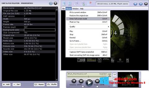 Screenshot FLV Player untuk Windows 8