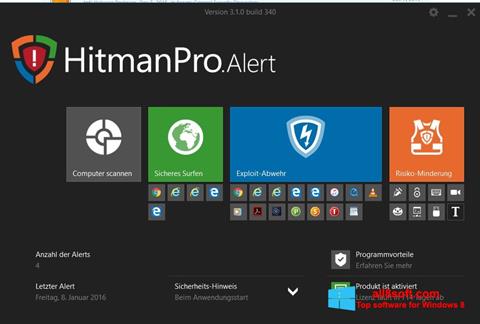Screenshot HitmanPro untuk Windows 8