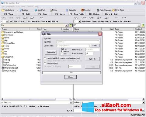 Screenshot File Master untuk Windows 8