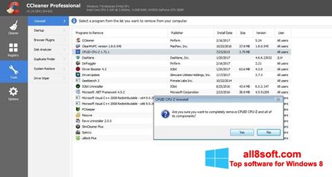 Screenshot CCleaner Professional Plus untuk Windows 8