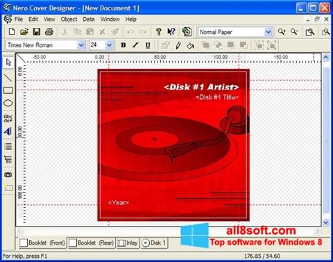 Screenshot Nero Cover Designer untuk Windows 8