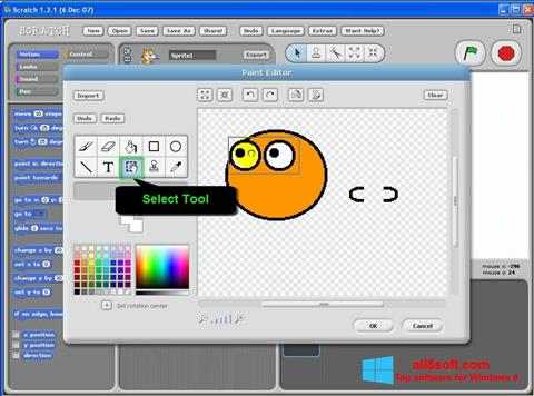 Screenshot Scratch untuk Windows 8