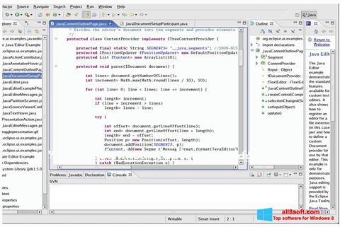 Screenshot Java Development Kit untuk Windows 8