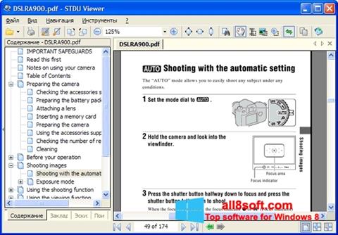 Screenshot STDU Viewer untuk Windows 8