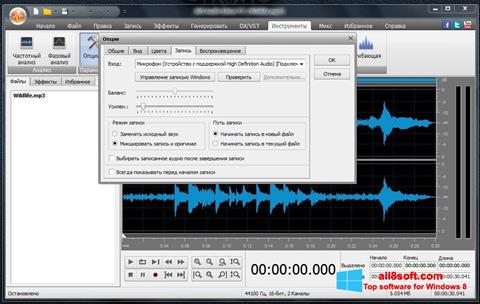 Screenshot AVS Audio Editor untuk Windows 8