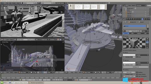 Screenshot Blender untuk Windows 8