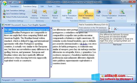 Screenshot PROMT untuk Windows 8