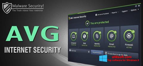 Screenshot AVG Internet Security untuk Windows 8