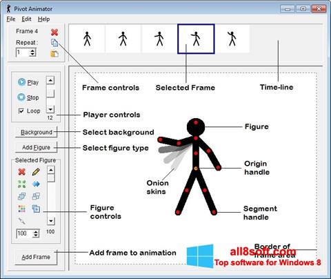 Screenshot Pivot Animator untuk Windows 8