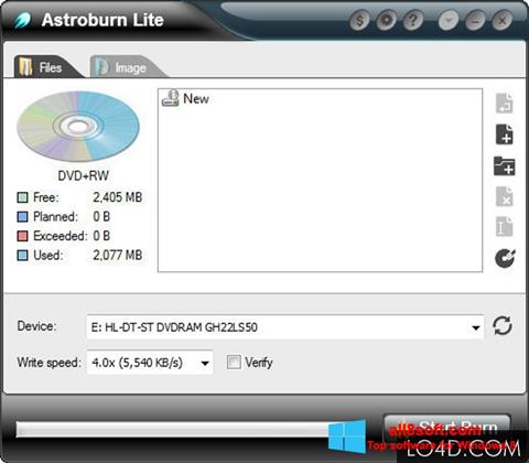 Screenshot Astroburn Lite untuk Windows 8