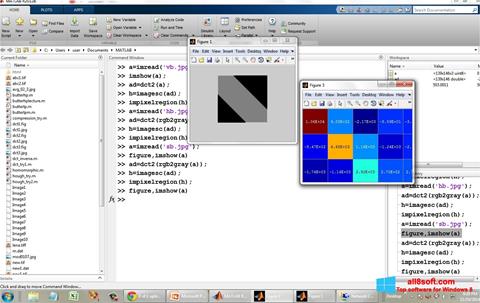 Screenshot MATLAB untuk Windows 8