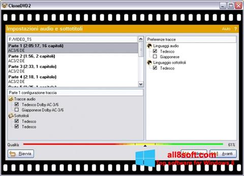 Screenshot CloneDVD untuk Windows 8