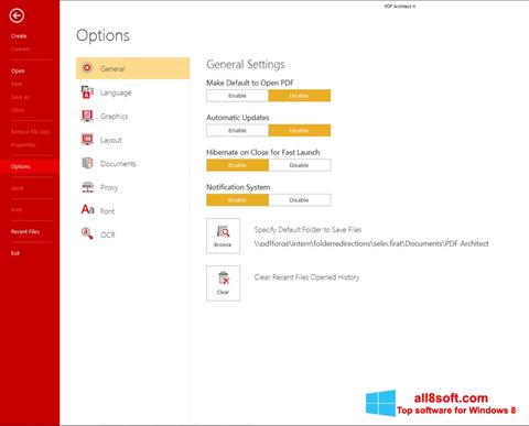 Screenshot PDF Architect untuk Windows 8