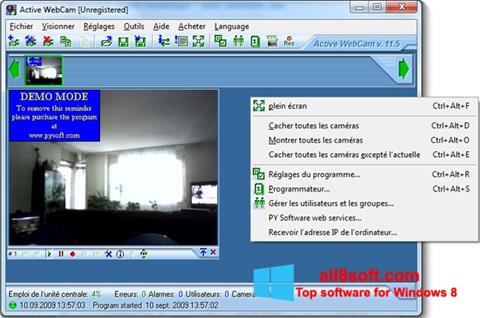 Screenshot Active WebCam untuk Windows 8