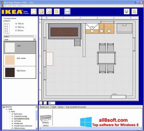 Screenshot IKEA Home Planner untuk Windows 8