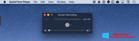Screenshot QuickTime untuk Windows 8