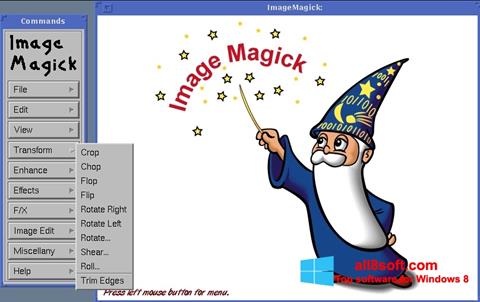 Screenshot ImageMagick untuk Windows 8