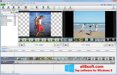 Screenshot VideoPad Video Editor untuk Windows 8