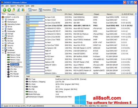 Screenshot EVEREST Ultimate Edition untuk Windows 8