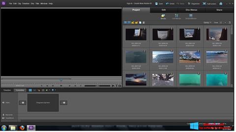 Screenshot Adobe Premiere Elements untuk Windows 8