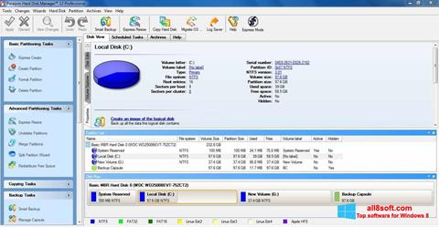 Screenshot Paragon Hard Disk Manager untuk Windows 8