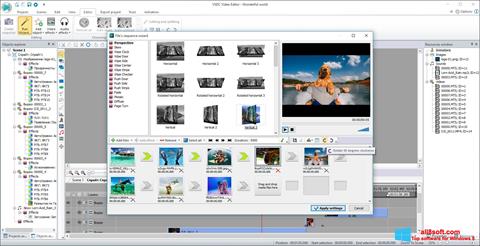 Screenshot VSDC Free Video Editor untuk Windows 8