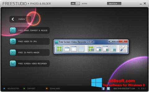 Screenshot Free Studio untuk Windows 8
