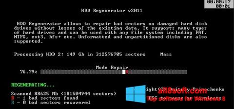 Screenshot HDD Regenerator untuk Windows 8