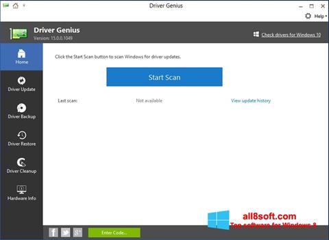 Screenshot DriverScanner untuk Windows 8