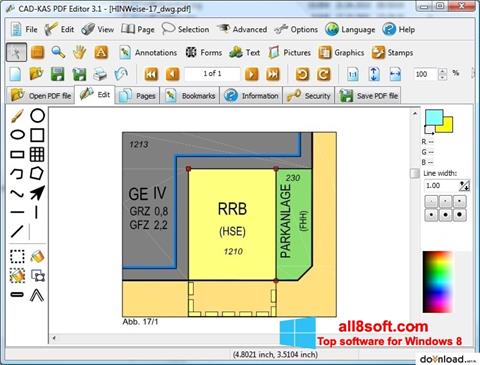 Screenshot PDF Reader untuk Windows 8