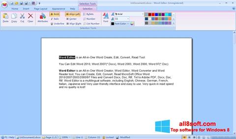 Screenshot DocX Reader untuk Windows 8