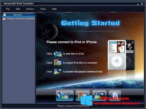 Screenshot iPhone PC Suite untuk Windows 8