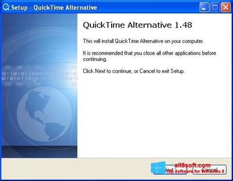 Screenshot QuickTime Alternative untuk Windows 8