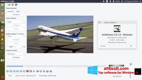 Screenshot Avidemux untuk Windows 8