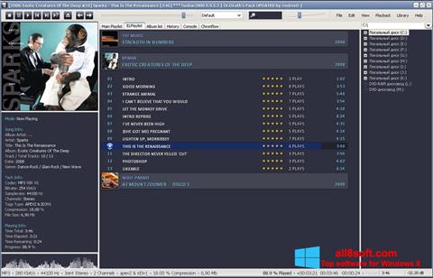 Screenshot Foobar2000 untuk Windows 8